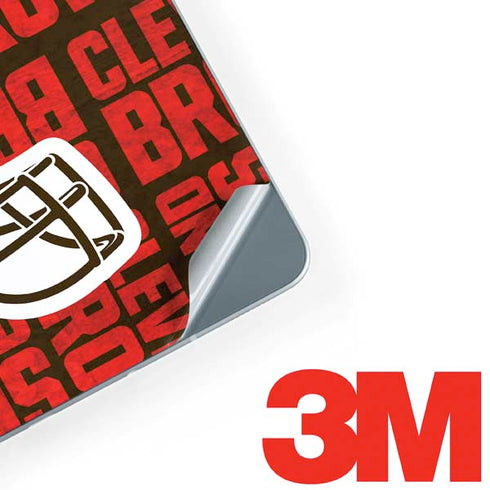 NFL Cleveland Browns - Blast Galaxy Book 12in Skin